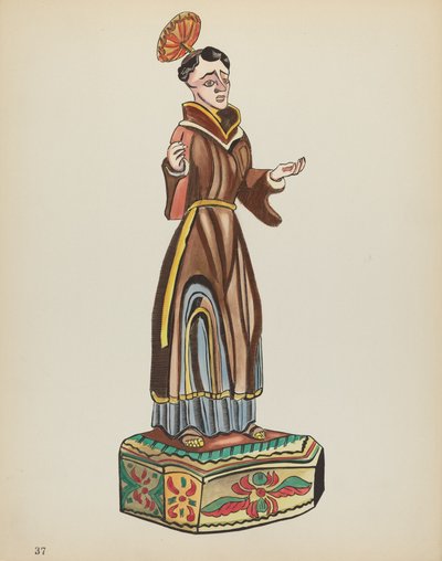 Plate 37: Saint Anthony: From Portfolio 