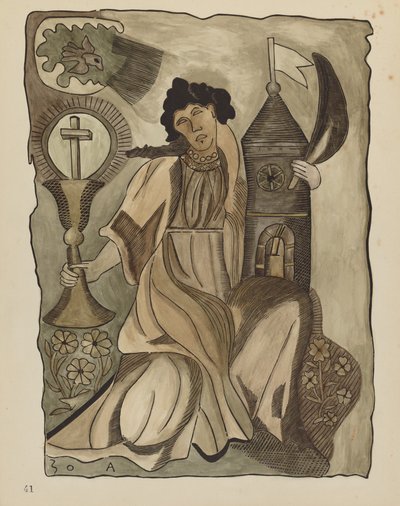 Plate 41: Santa Barbara: From Portfolio 