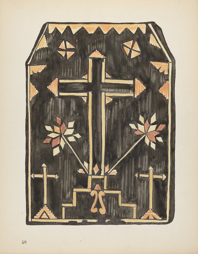 Plate 46: Straw Applique Design: From Portfolio 