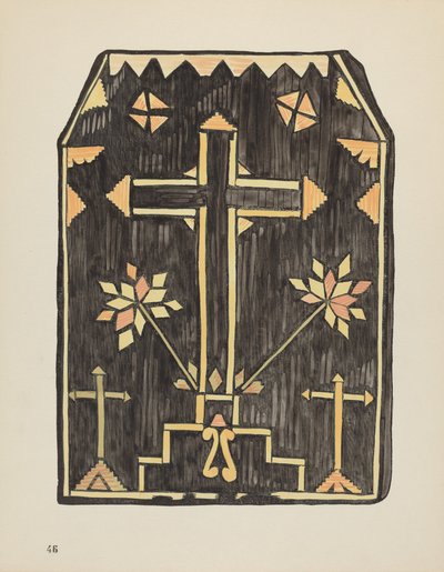 Plate 46: Straw Applique Design: From Portfolio 