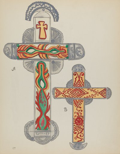 Plate 47: Crosses of Tin: From Portfolio 
