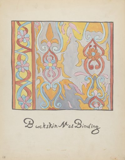 Plate 48: Buckskin Design: From Portfolio 