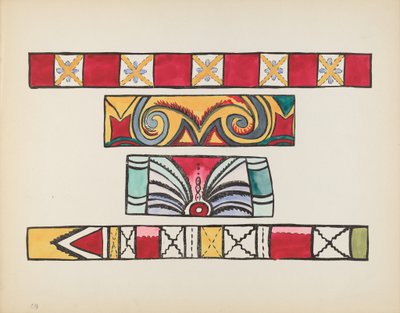 Plate 49: Miscellaneous Design: From Portfolio "Spanish Colonial Designs of New Mexico" by American 20th Century
