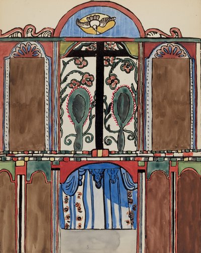 Main Altarpiece, Santa Cruz: From Portfolio 
