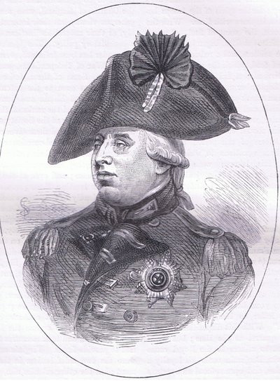 King George III (illustration from 
