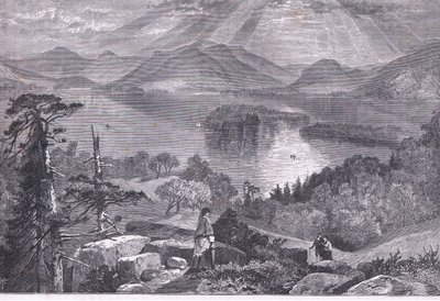 Long Island, Lake George (illustration from 