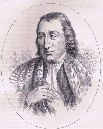 Samuel Adams, illustration from Cassells History of the United States by American English school