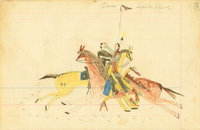 Crow Spits Blood, Howling Wolf, Southern Cheyenne by American Native