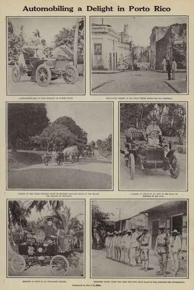 Automobiling a delight in Porto Rico by American Photographer (after)
