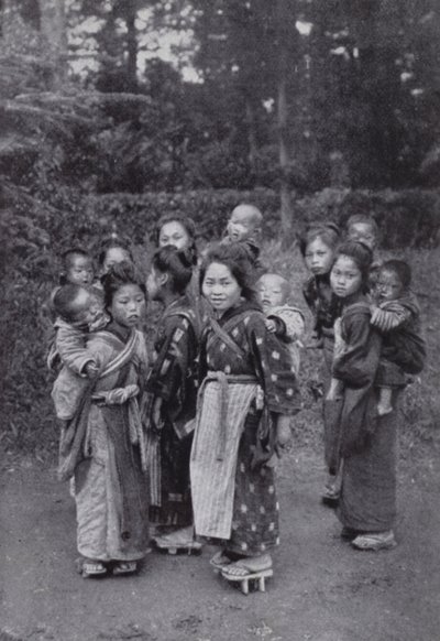 Big Sisters and Little Brothers by American Photographer (after)