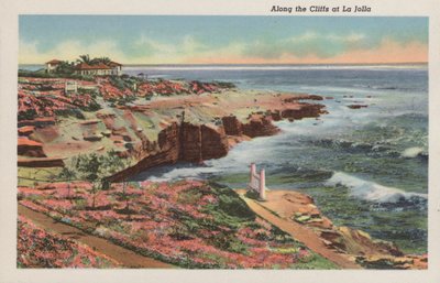 California: Along the cliffs at La Jolla by American Photographer (after)