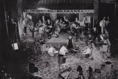 California: Hollywood, A "movie" in the making at one of the many motion picture studios near Los Angeles by American Photographer (after)