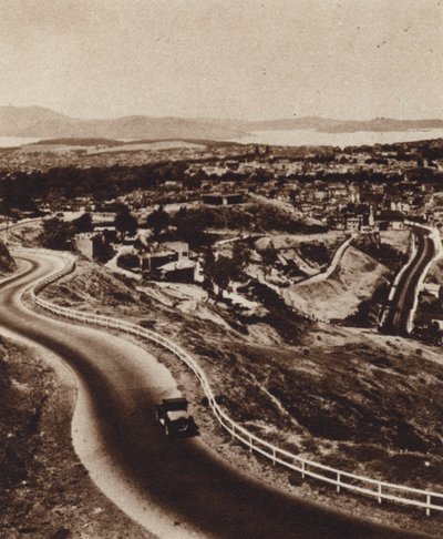 California: San Francisco from Twin Peaks by American Photographer (after)