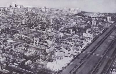 Chicago: The University of Chicago, from the Air by American Photographer (after)