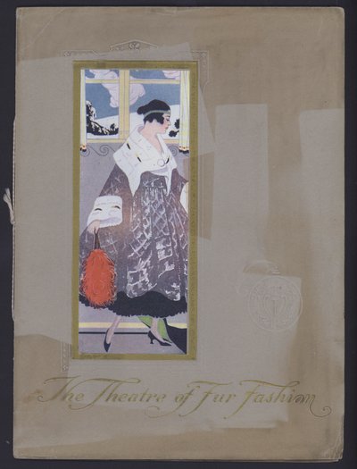 Cover of The Theater of Fur Fashion, c.1914 by American Photographer (after)