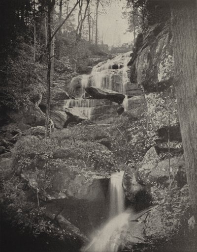 Fall Creek Cascade, North Carolina by American Photographer (after)