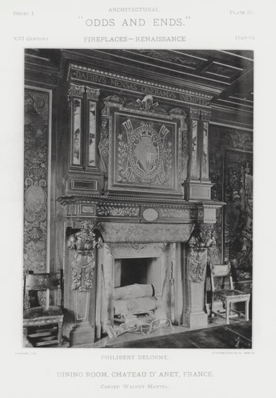 Fireplace: Dining Room, Chateau D