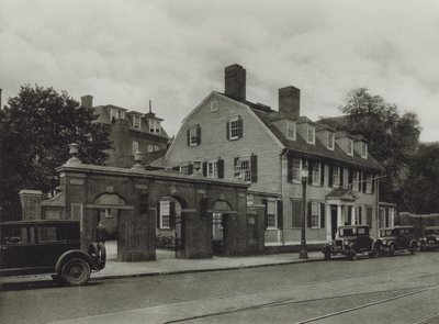Harvard University: Class of 1857 Gate, Wadsworth House by American Photographer (after)