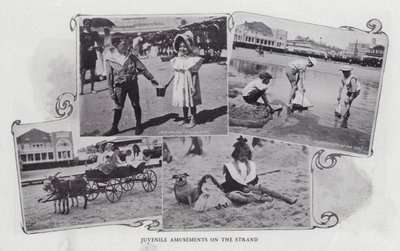 Juvenile Amusements on the Strand by American Photographer (after)