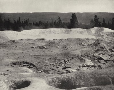 Mammoth Paint Pots, Yellowstone Valley, Wyoming by American Photographer (after)