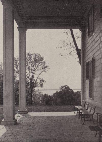 Mount Vernon: East Portico by American Photographer (after)