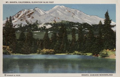 Mt Shasta, California, Elevation 14,161 feet by American Photographer (after)