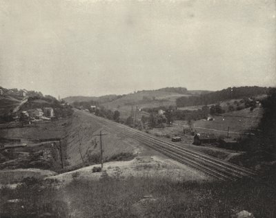 Natural Gas Wells, Grapeville, Pennsylvania by American Photographer (after)