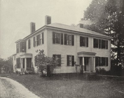 Old Emerson House, Concord, Massachusetts by American Photographer (after)
