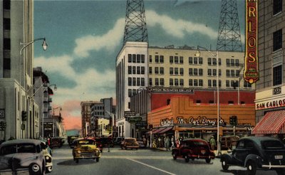 Phoenix, Arizona: Central Avenue, Looking South from Monroe by American Photographer (after)