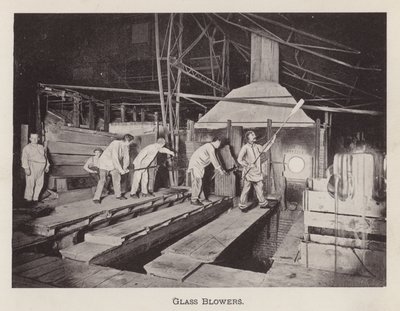 Pittsburgh: Glass Blowers by American Photographer (after)