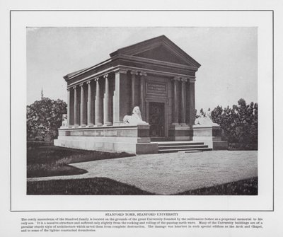 San Francisco: Stanford Tomb, Stanford University by American Photographer (after)