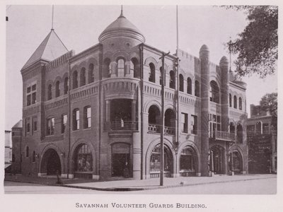 Savannah Volunteer Guards Building by American Photographer (after)