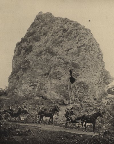 Sugarloaf Rock, Mackinac Island, Michigan by American Photographer (after)