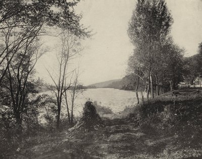 The Delaware River at Milford, New Jersey by American Photographer (after)
