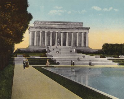 Washington DC: Lincoln Memorial by American Photographer (after)