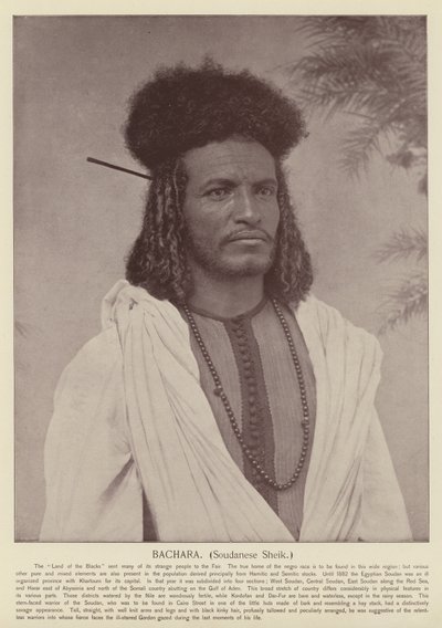 Bachara, Sudanese Sheik by American Photographer