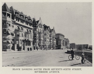 Block looking South from Seventy-Sixth Street, Riverside Avenue by American Photographer