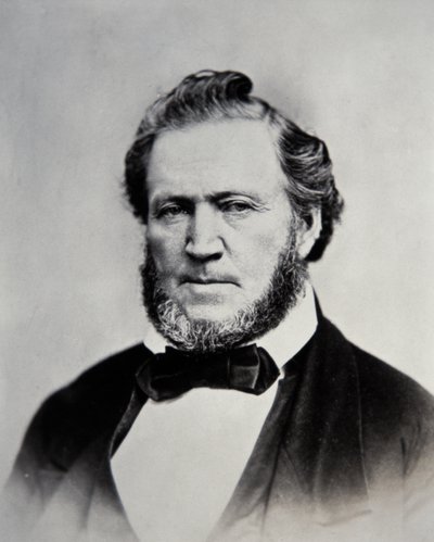 Brigham Young (1801-77) Second President of the Mormon Church by American Photographer