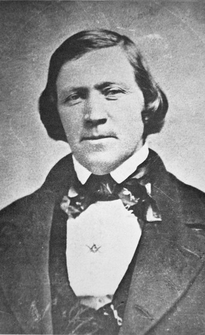 Brigham Young (1801-77) Second President of the Mormon Church, aged 43 by American Photographer
