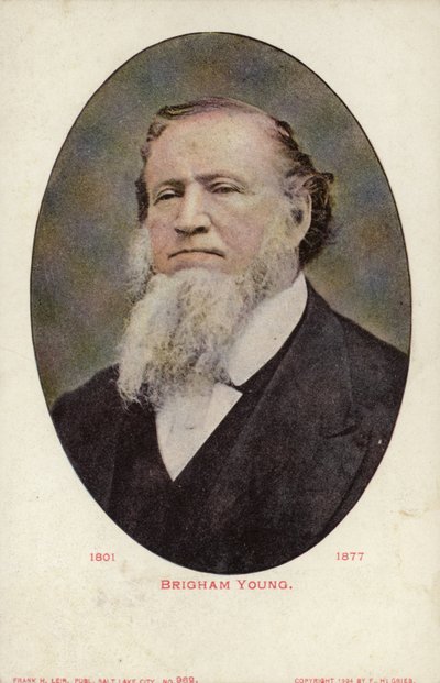 Brigham Young by American Photographer