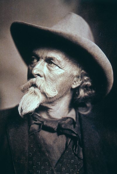 Buffalo Bill (1846-1917) in his latter years by American Photographer