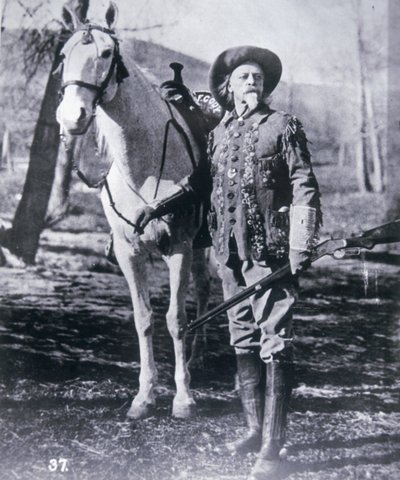 Buffalo Bill Cody in His Latter Years by American Photographer