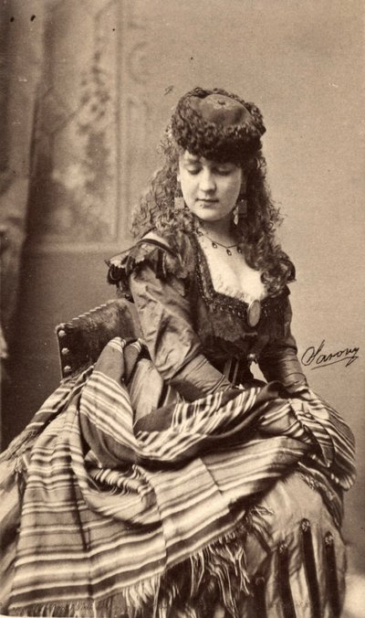 Cabinet Card Image of Actor Adah Isaacs Menken by American Photographer