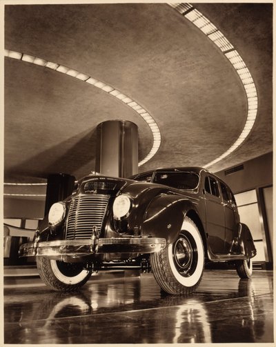 Chrysler Airflow Four Door Sedan, Published 1937 by American Photographer