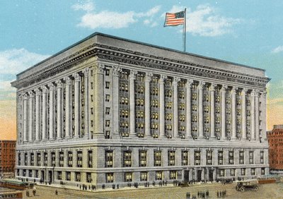City Hall and County Building by American Photographer