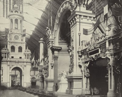 Clock-Tower and French Facade by American Photographer