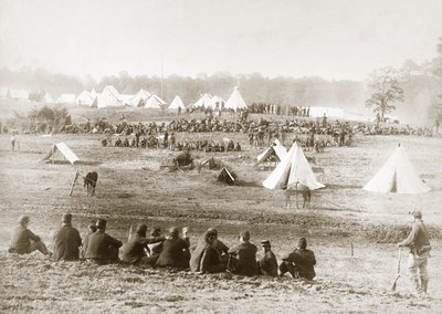 Confederate prisoners captured at the battle of Fisher