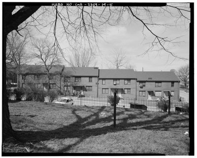 Clark Howell Homes, Building J-1, Atlanta, Fulton County, GA by American Photographer