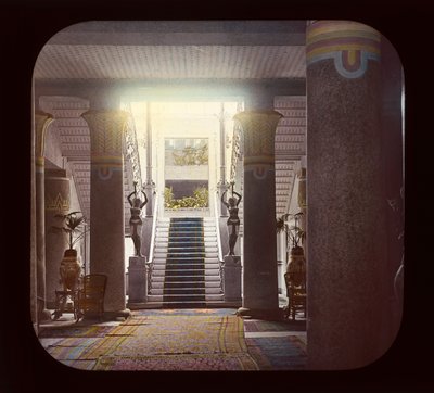 Egypt - The hall, Shepherds Hotel, Cairo by American Photographer