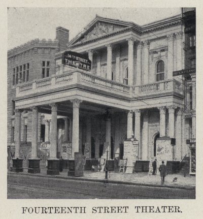 Fourteenth Street Theater by American Photographer